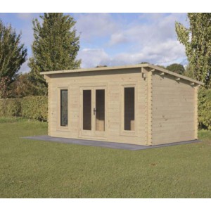 Elmley 5m x 3m Double Glazed Log Cabin